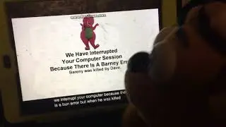 Freddy gets a Barney ERROR (cringe)