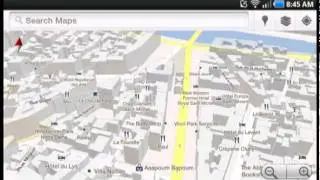 CyberCity 3D Buildings Surfacing on Google Maps™ for Mobile