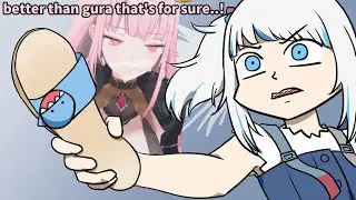 Calliope Emotional damage this shark...!! | hololive animation