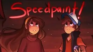{Speedpaint} Gravity Falls - End Of The World
