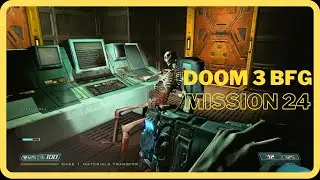Doom 3 BFG Edition Mission 24 Caverns 1 No Commentary Walkthrough Video