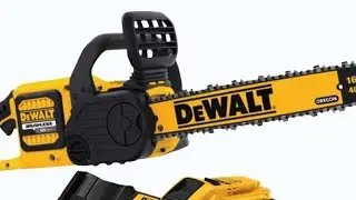 Tool Review.  DeWalt 16in 60 volt max brushless chainsaw!  Why use electric?