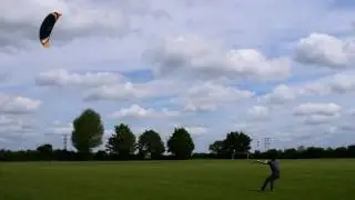Power kite in flight