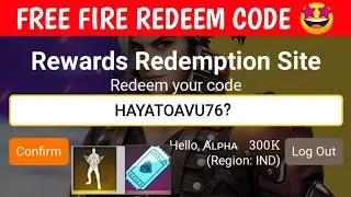 Free fire New Redeem Code 🤩 | 15 April Redeem Code FF