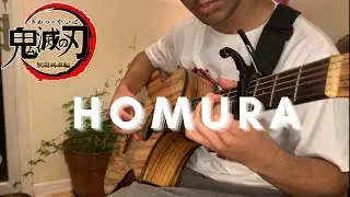LiSA - homura (Fingerstyle Guitar Cover)