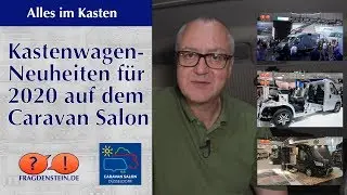 Kastenwagen-Neuheiten auf dem Caravan Salon 2019 | Alles im Kasten