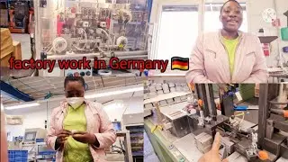 factory job in Germany 🇩🇪         (my new job) A day in my life has a single mum
