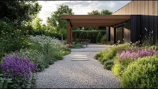 Blending Rustic Elegance with Modern Garden - Embracing the Beauty of a Rustic Contemporary Garden
