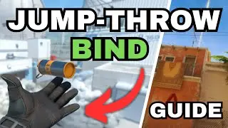 How to Set Up a Jump-Throw Bind in CS2 | Guide 2025