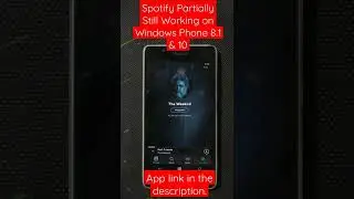 Spotify for Windows Mobile 8.1 & 10
