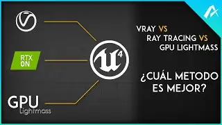 Vray vs Ray Tracing vs GPU Lightmass en Unreal Engine || EXVIA STUDIO