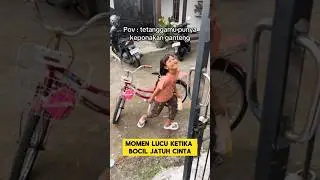 momen lucu ketika tetangga punya keponakan ganteng ‼️‼️ 