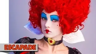 Red Queen Makeup Tutorial - Halloween Makeup Ideas