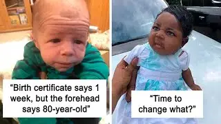 Times People Were Expecting Cute Babies But Ended Up Having Old People Instead - Part 2