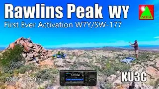 Climbing Rawlins Peak Wyoming: A Solo Hiker's Journey to Activate 