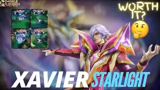 Xavier’ Starlight Skill Effects ORIGINAL Server | Montage | Short gameplay | MLBB |