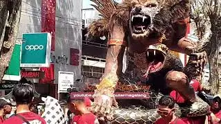 Raksasa Monster Macan Di Karnaval Magelang