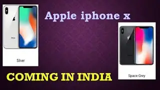 Apple Iphone ten coming in India.Overview of Iphone X