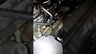 ML 164 W 164 om 642. Replacing the copper washer and bolt, thread stripping under the injector A6...