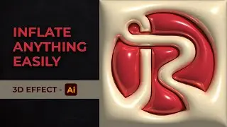 Inflate Anything in Adobe Illustrator with This 3D Effect