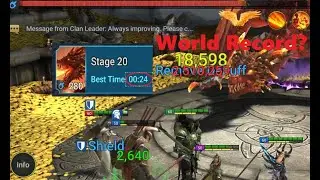 World Record Dragon 20 Team? 24sec. ONESHOT the boss, 2.5 MILLION DAMAGE. Raid Shadow Legends