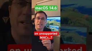 macOS 14.6 on unsupported MACs…? #macos #apple #tech