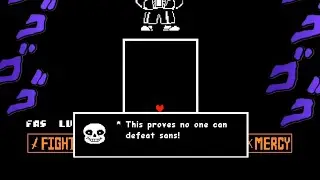 Oh? You're approaching me kiddo? (Part 2: sans' death)