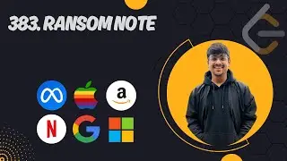 P39 | 383. Ransom Note | Leetcode  | Top Interview 150 | Hashmap | Detail Explanation