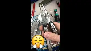 Leatherman Arc Pliers Broken by Coat Hanger Wire