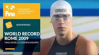 Cielo Filho’s Epic World Record Break at Rome 2009 | FINA Champs