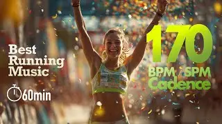 60-Minute 170BPM Running Music | Boost Your Endurance & Speed | Pace Training Mix