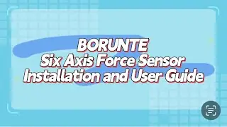 BORUNTE Six dimension sensor installation and user guide