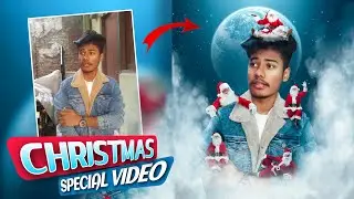 Christmas Photo Editing | PicsArt Merry Christmas Photo Editing Tutorial