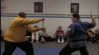 Fishkill Karate - Beacon Martial Arts - Master Blum Breaking Slate Rock
