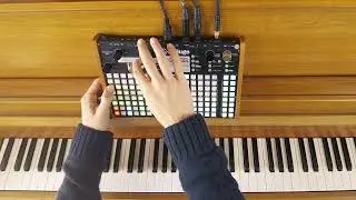 Synthstrom Deluge & Upright Piano