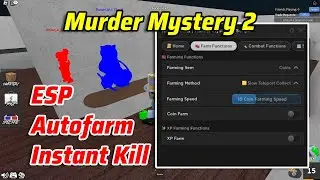 [Roblox] Murder Mystery 2 Script - Autofarm, Instant Kill, ESP