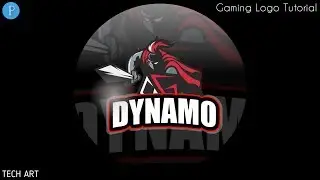 How To Make Gaming Logo On Android | Gaming Logo Tutorial | TECH ART