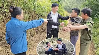 CANH was taken away by the police. HOANG told KHANH about his intention to hold a wedding