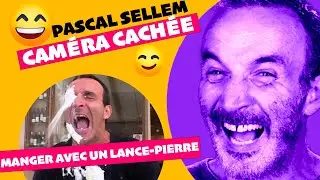 🤣🍦 Pascal Sellem mange avec un lance-pierre 🔴 Caméra cachée Pascal Sellem