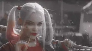 {harley quinn + bruce wayne} | this confession has meant nothing;