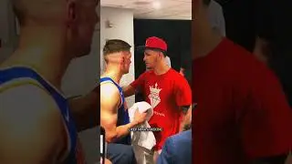 Edgar Berlanga and Jason Quigley showing Respect post fight