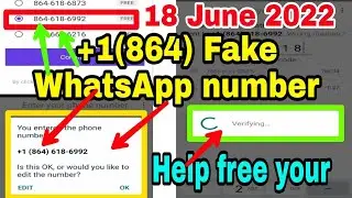 TextNow se fake WhatsApp kaise banaye/fake WhatsApp account/free us number for WhatsApp/textnow area