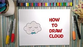 How To Draw Cloud | Drawing and Painting| Drawing Pictures for Children