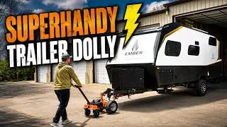 SuperHandy Electric Trailer Dolly: Effortless Trailer Maneuvering for RVs, Boats, & Utility Trailers