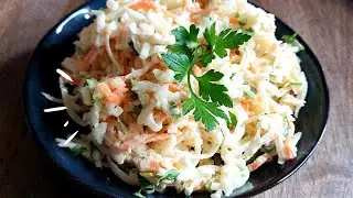 Do you have white radish? Make a delicious salad