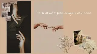 Cara Edit Foto Tangan Yang Viral Di Tiktok | Aesthetic Edits | PicsArt Tutorial