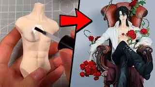 Clay Making Japanese Anime Character | 裏切りは仆の名前を知っている | Clay Art