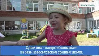 Новоселовская школа. Лагерь с дневным пребыванием. Июль 2020 г.