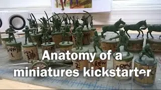 How a Miniatures Kickstarter Works: Athena Wars of the Roses Launch