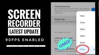 Enable 90Fps Screen recording | MIUI Screen recorder New Update | Latest Update link in description